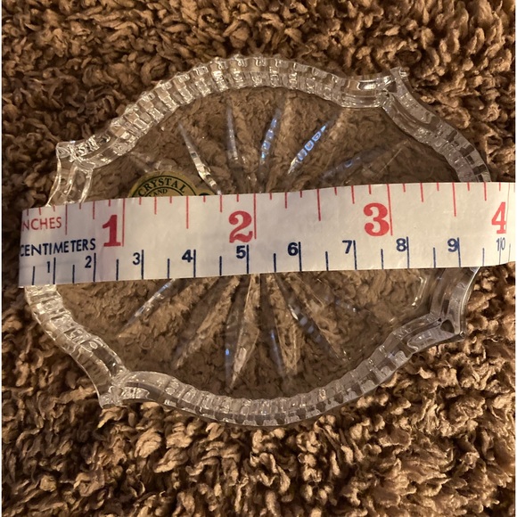 Waterford Crystal Oval Ring/Trinket Tray Excellent Condition. Sunburst Pattern - Picture 14 of 16